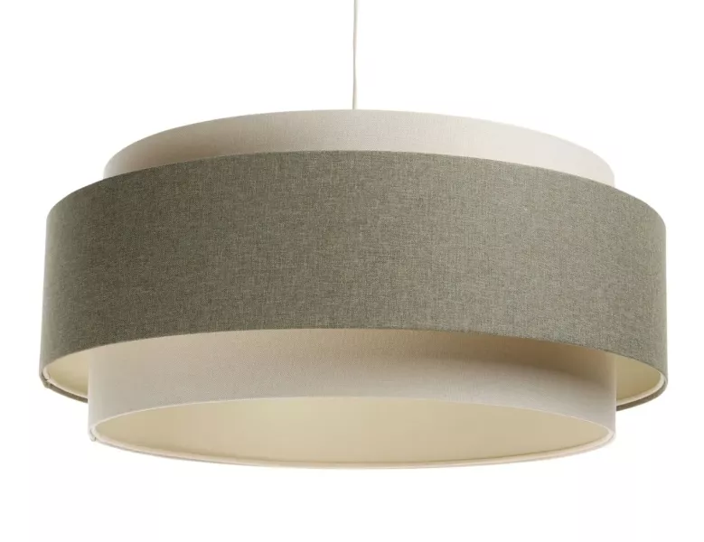 Lampa wisząca ERUTAN DUDU kremowa/zielona 391298