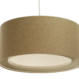 Lampa wisząca ERUTAN RATTAN 40 żółta 391365