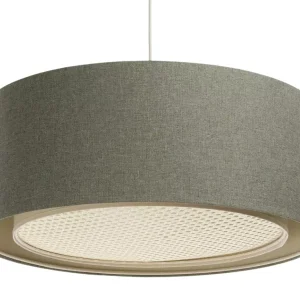 Lampa wisząca ERUTAN RATTAN 60 zielona 391563