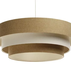 Lampa wisząca ERUTAN TRIPLE żółta/kremowa 391652