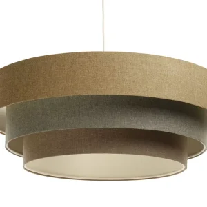 Lampa wisząca ERUTAN TRIPLE żółta/zielona/brązowa 391138