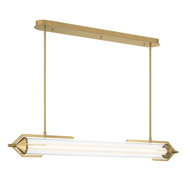 Lampa wisząca ESPADA szczotkowane złoto LED 1x38W 3329lm Quintiesse 836370