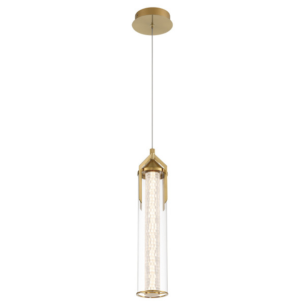 Lampa wisząca ESPADA złoto szczotkowane LED 1x18W 1064lm Quintiesse 836175