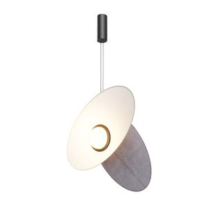 Lampa wisząca EVOLUTION niebiesko-czarna LED 9W 3000K 350lm Maytoni 1019302 Lampa wisząca EVOLUTION niebiesko-czarna LED 9W 3000K 350lm Maytoni 1019302