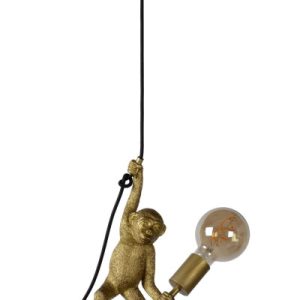 Lampa wisząca EXTRAVAGANZA CHIMP czarno-złota 1xE27x60W IP20 Lucide 986322 Lampa wisząca EXTRAVAGANZA CHIMP czarno-złota 1xE27x60W IP20 Lucide 986322