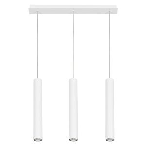 Lampa wisząca Eye 3-punktowa stalowa biała 147697 Lampa wisząca Eye 3-punktowa stalowa biała 147697