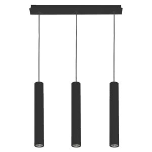 Lampa wisząca Eye III 3-punktowa stalowa czarna 147888 Lampa wisząca Eye III 3-punktowa stalowa czarna 147888