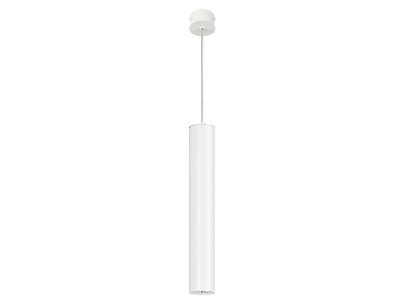 Lampa wisząca Eye White stalowa biała 14069