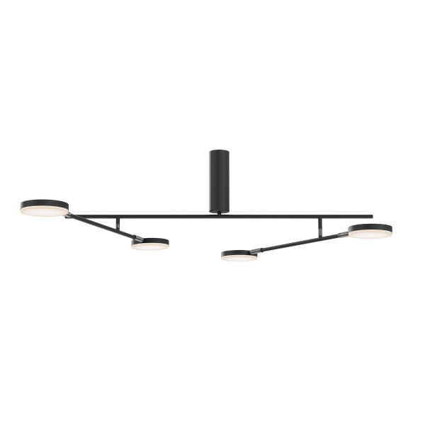 Lampa wisząca FAD czarna LED 26W 3000K 1450lm Maytoni 1027039