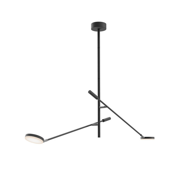 Lampa wisząca FAD regulowane sticki czarna LED 15W 3000K 800lm IP20 Maytoni 1027019