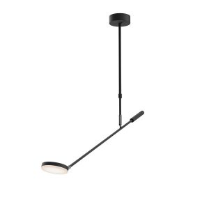 Lampa wisząca FAD regulowany stick czarna LED 8W 3000K 500lm IP20 Maytoni 1025712 Lampa wisząca FAD regulowany stick czarna LED 8W 3000K 500lm IP20 Maytoni 1025712