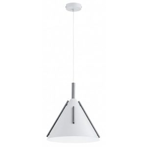 Lampa wisząca FALKO stożek biała 1xE27x15W wym:90x32x32cm IP20 Alfa 1025334 Lampa wisząca FALKO stożek biała 1xE27x15W wym:90x32x32cm IP20 Alfa 1025334