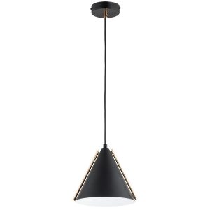 Lampa wisząca FALKO stożek czarna 1xE27x15W wym:80×20,5×20,5cm IP20 Alfa 1025332 Lampa wisząca FALKO stożek czarna 1xE27x15W wym:80×20,5×20,5cm IP20 Alfa 1025332