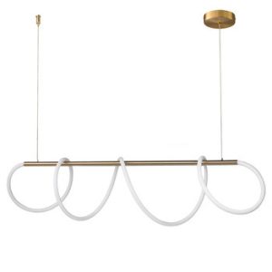 Lampa wisząca FANTASIA LED złota 120 cm 184871 Lampa wisząca FANTASIA LED złota 120 cm 184871
