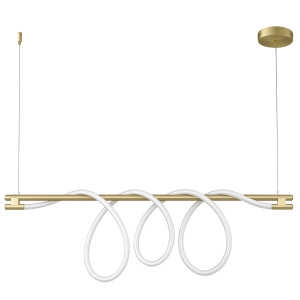 Lampa wisząca FANTASIA LONG LED złota 12 1066012 Lampa wisząca FANTASIA LONG LED złota 12 1066012