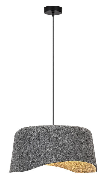Lampa wisząca FARELIA popielato-czarna 1xE27x10W IP20 Rabalux 989301