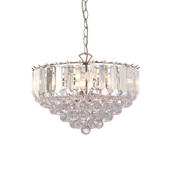 Lampa wisząca FARGO chromowana 3xE14x15W wym:151x39x39cm IP20 Endon 1025500