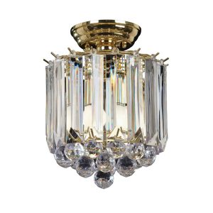 Lampa wisząca FARGO mosiężna 2xE14x15W wym:30x24x24cm IP20 Endon 1030330 Lampa wisząca FARGO mosiężna 2xE14x15W wym:30x24x24cm IP20 Endon 1030330