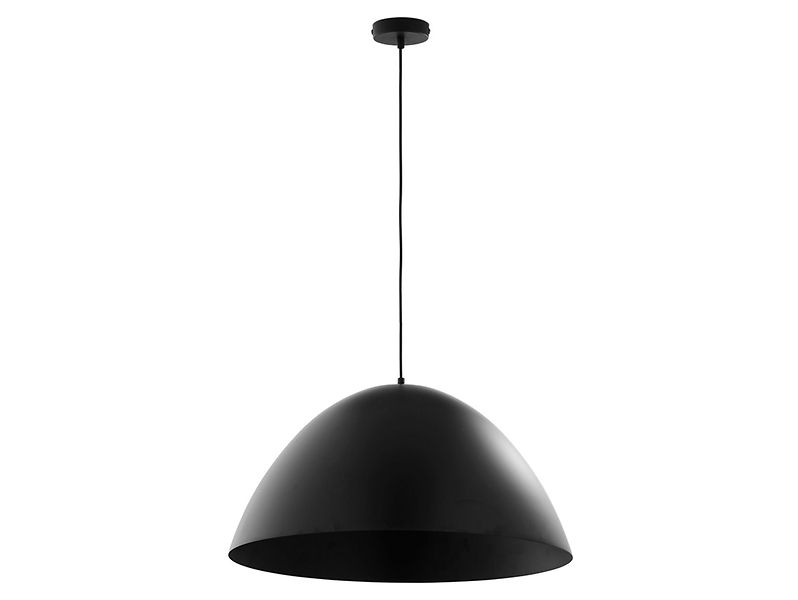 Lampa wisząca Faro 50 cm metalowa czarna 56983