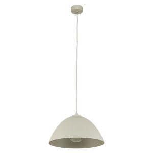 Lampa wisząca Faro Beige metalowa beżowa 219581 Lampa wisząca Faro Beige metalowa beżowa 219581