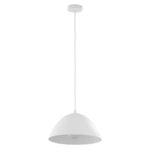 Lampa wisząca Faro New metalowa biała 56769 Lampa wisząca Faro New metalowa biała 56769