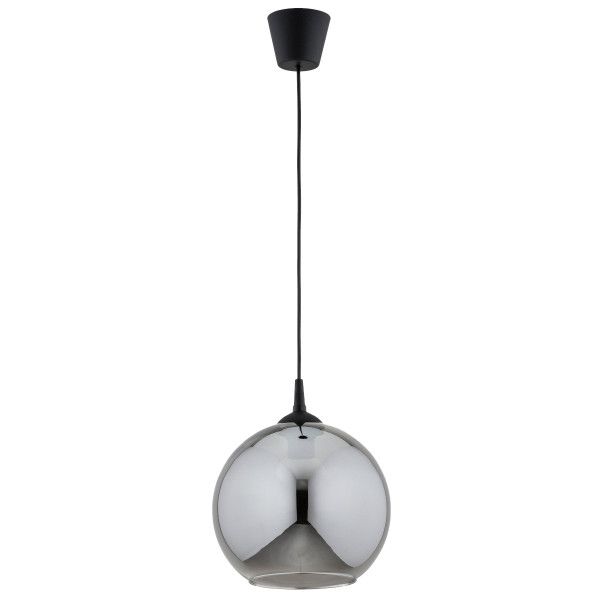 Lampa wisząca FART czarna-dymiona 1xE27x15W wym:90x25x25cm IP20 Alfa 986296