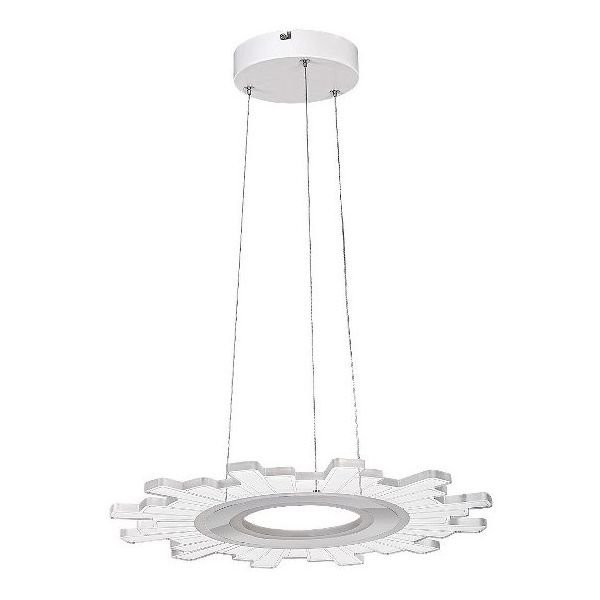 Lampa wisząca Felicity biało-przezroczysta LED 1x30W 4000K 2560lm Rabalux 959599