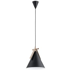 Lampa wisząca FELIX stożek czarna 1xE27x15W wym:90x25x25cm IP20 Alfa 1025275 Lampa wisząca FELIX stożek czarna 1xE27x15W wym:90x25x25cm IP20 Alfa 1025275