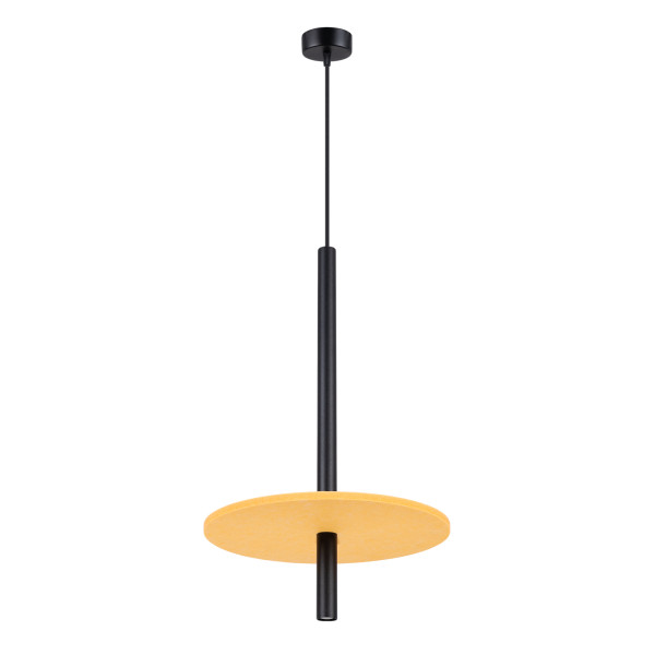 Lampa wisząca FELTRO 1 czarna/żółta 925211