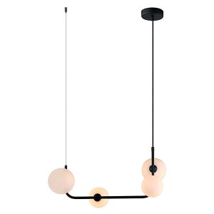 Lampa wisząca Ferrand 4-punktowa stalowa czarna 34851 Lampa wisząca Ferrand 4-punktowa stalowa czarna 34851