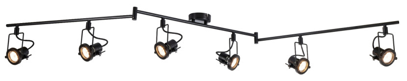 Lampa wisząca Fiji 2 czarna 6xGU10x50W wym:16x175x6cm IP20 Reality 1029947