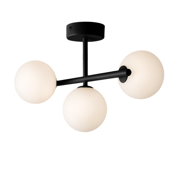 Lampa wisząca FILO czarno-biała 3xG9x15W wym:26x38x27cm IP20 Kaja 1027284