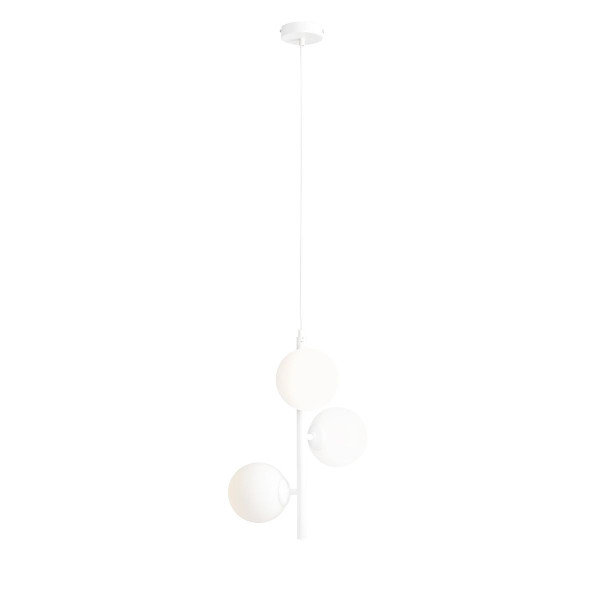 Lampa wisząca Fin S 3-punktowa biała 1084621