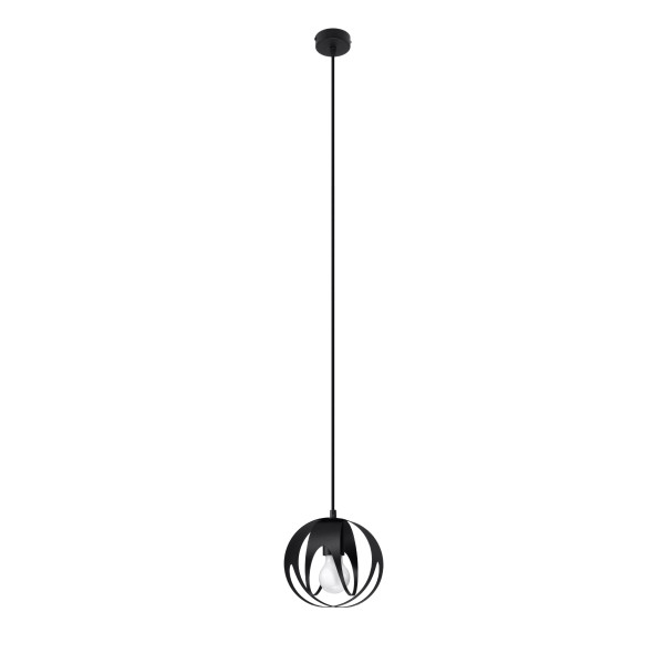 Lampa wisząca FINARA czarna 1xE27x15W wym:125x16x16cm IP20 Pure Lume 1021103