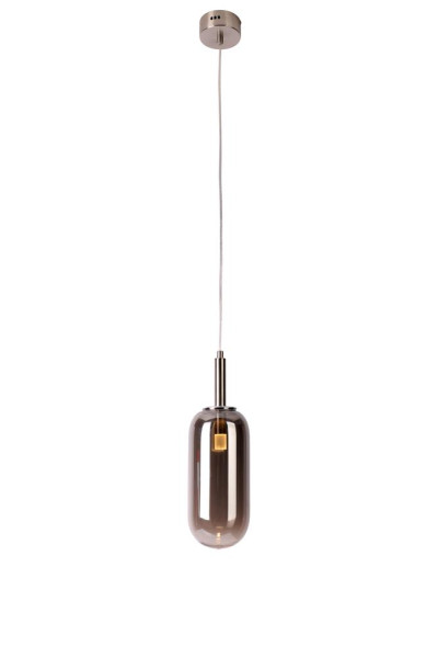 Lampa wisząca FIUGGI patyna-srebrna LED 1x6W Ciepła biel 260lm Candellux 924077