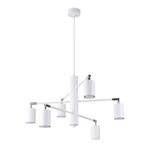 Lampa wisząca FJELLO biała 6xGU10x10W wym:125x77x77cm IP20 Pure Lume 1019203 Lampa wisząca FJELLO biała 6xGU10x10W wym:125x77x77cm IP20 Pure Lume 1019203
