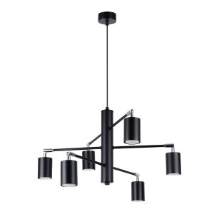 Lampa wisząca FJELLO czarna 6xGU10x10W wym:125x77x77cm IP20 Pure Lume 1019410 Lampa wisząca FJELLO czarna 6xGU10x10W wym:125x77x77cm IP20 Pure Lume 1019410