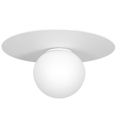 Lampa wisząca Flat biały mat 1xE14x15W wym:19x35x35cm IP20 Luminex 1030241