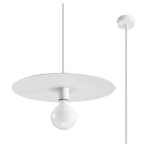 Lampa wisząca Flavio stalowa biała 71701 Lampa wisząca Flavio stalowa biała 71701
