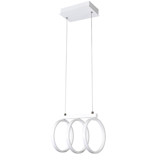 Lampa wisząca FLINT biała LED 1x34W Ciepła biel 2100lm Polux 851904