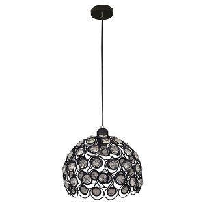Lampa wisząca Florence stalowa czarna 190722 Lampa wisząca Florence stalowa czarna 190722