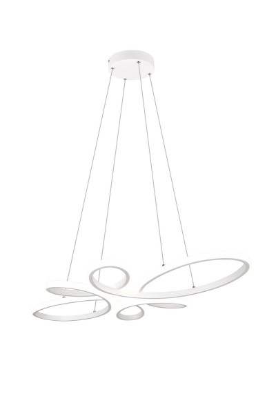 Lampa wisząca FLY biała LED 1x32W Neutralna biel 3900lm Trio 850868