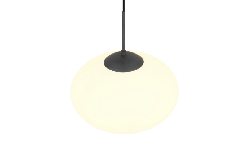 Lampa wisząca FOMENTO czarno-biała 1xE27x15W wym:150x40x40cm IP20 Trio 990349