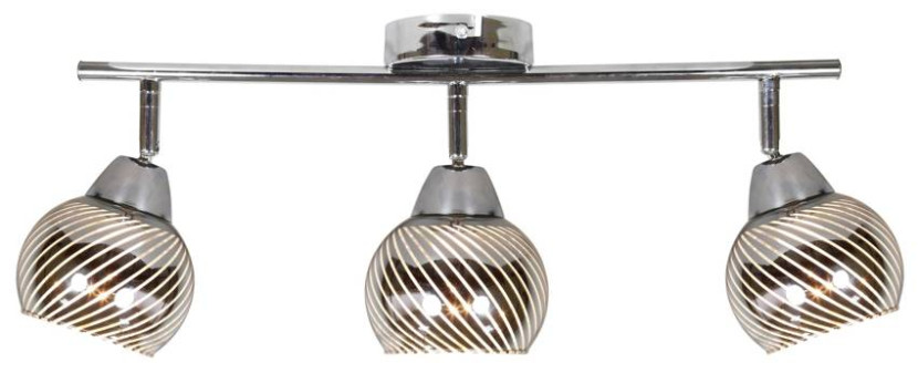 Lampa wisząca FORT chromowana 3xE14x10W wym:19x61x9cm IP20 Candellux 1030326