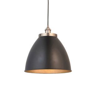Lampa wisząca FRANKLIN czarna matowa 1xE27x20W IP20 Endon 988622 Lampa wisząca FRANKLIN czarna matowa 1xE27x20W IP20 Endon 988622