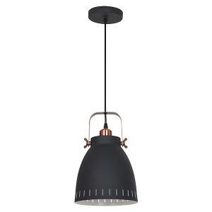 Lampa wisząca Franklin stalowa grafitowa 34979 Lampa wisząca Franklin stalowa grafitowa 34979