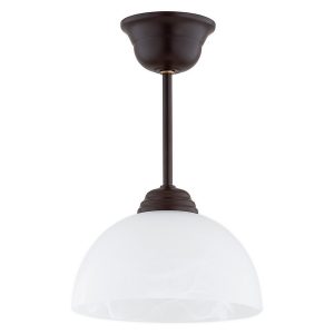 Lampa wisząca Frella szklana biało-brązowa 552774 Lampa wisząca Frella szklana biało-brązowa 552774