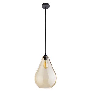 Lampa wisząca Fuente szklana czarna 53920 Lampa wisząca Fuente szklana czarna 53920