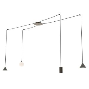 Lampa Wisząca Fuji 4 Black 752661 Lampa Wisząca Fuji 4 Black 752661
