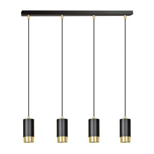 Lampa Wisząca Fumiko 4 Bl/Gold 752584 Lampa Wisząca Fumiko 4 Bl/Gold 752584
